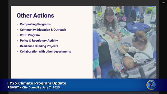 Crystal engages community at Kidvention to promote climate awareness