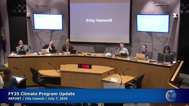 City Council explores local carbon investment strategy amid federal funding cuts