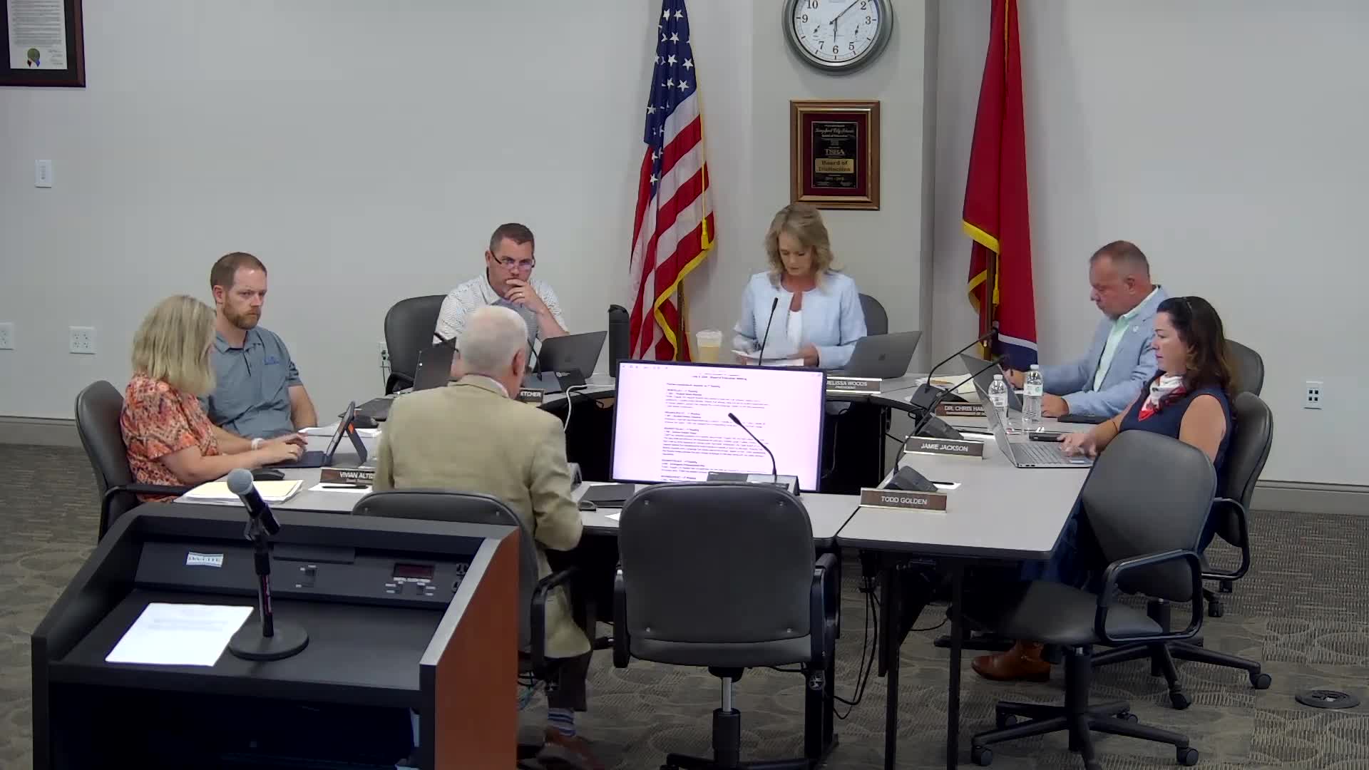 School Board reviews 14 new and revised policies before start of academic year