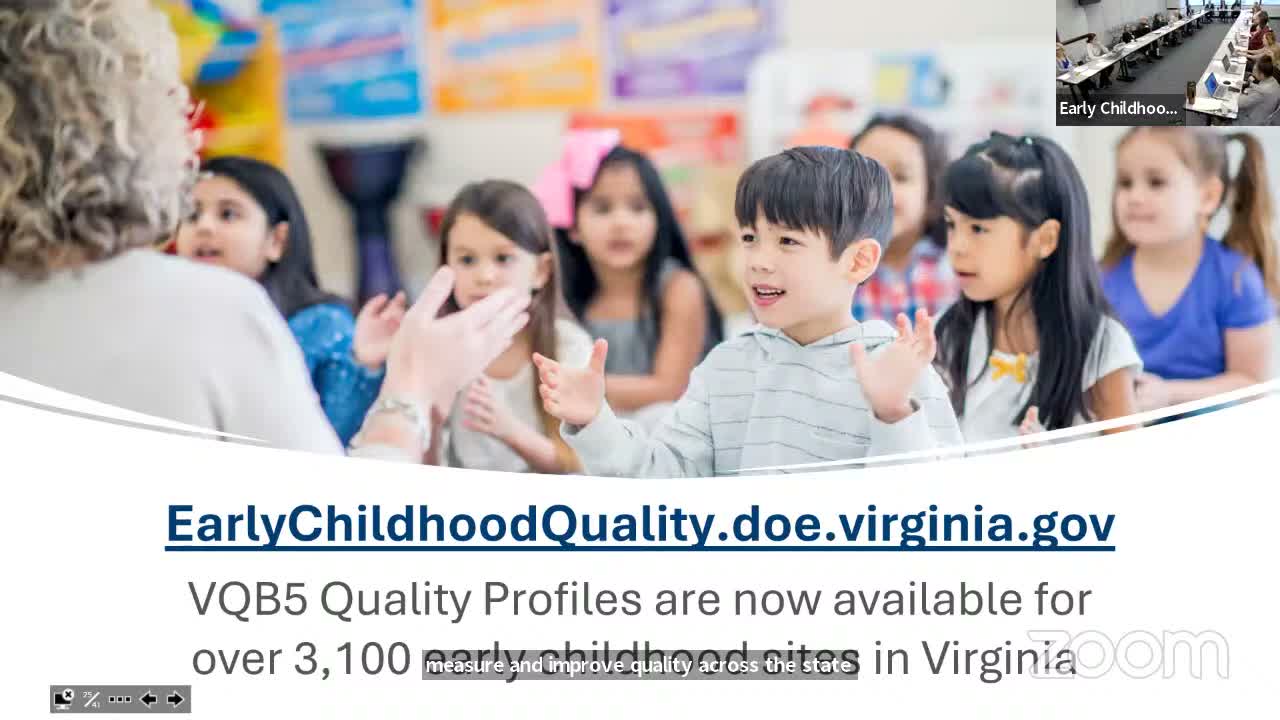 Virginia unveils statewide early‑childhood quality profiles and data portal