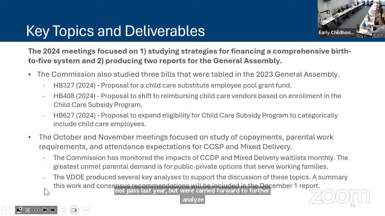 Virginia reviews childcare funding strategies amid workforce challenges and growing waitlists