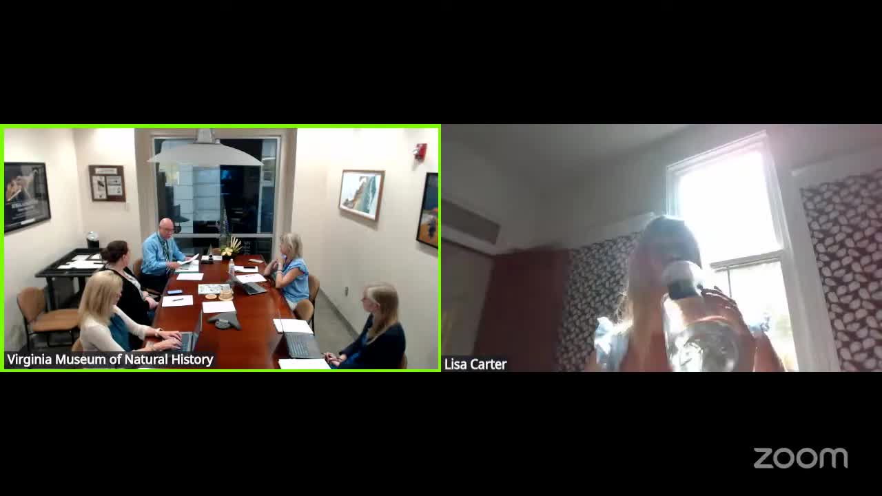 VMNH to reallocate reserve and project funds to complete Waynesboro detailed design; pavilion installation and exhibits nearing completion