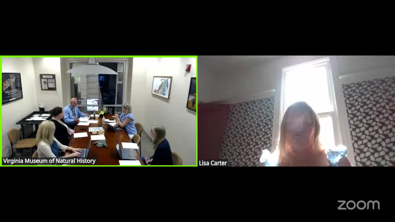 VMNH finance update: revenue tracking steady but utilities and equipment issues push caution; board to consider phased admission and fee increases