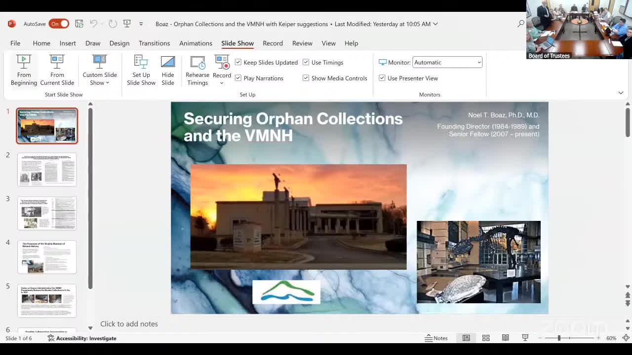 Museum trustee documents 'orphan' natural-history collections at UVA, urges updated agreements