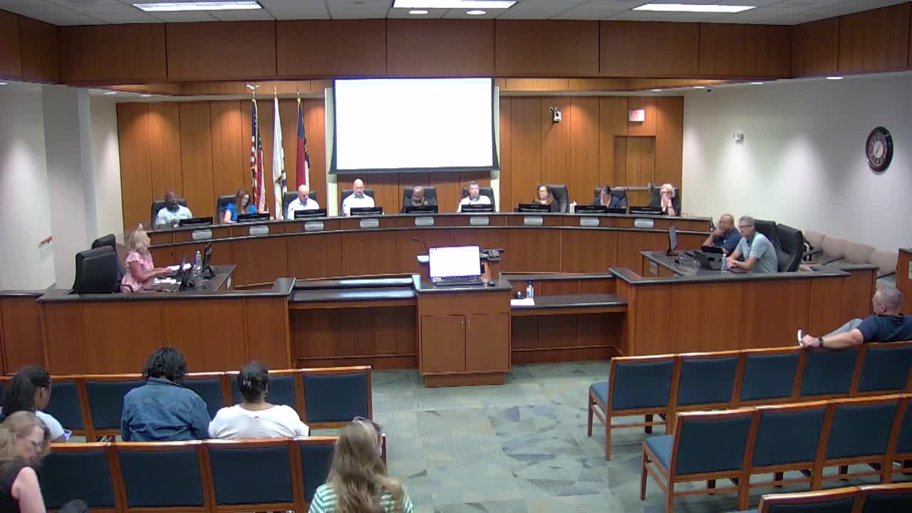 Jen Sanders highlights funding challenges for North Carolina public education during board meeting