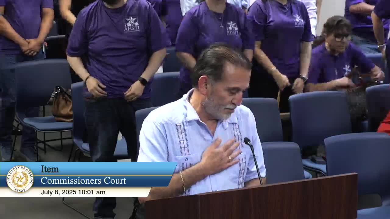 Hidalgo County honors Bobby Calvillo with dedicated proclamation on July 8