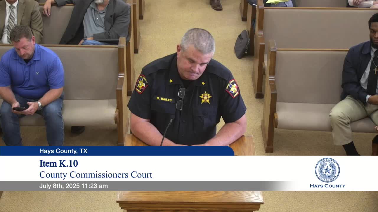 Hays County Court Discusses Public Comment Rules Amid Community Concerns