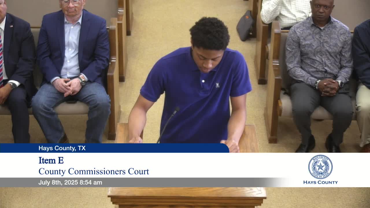 Brother advocates for better treatment of incarcerated individuals during county meeting