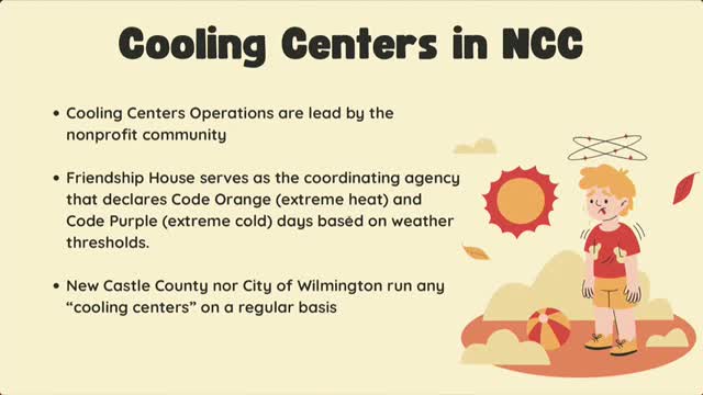Newcastle County launches cooling center task force to enhance emergency heat response