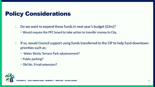 LiveBurney Council discusses community projects including downtown parking and Waterworks Terrace Park