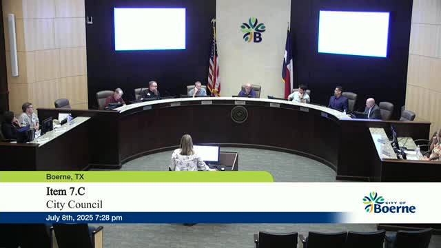Boerne City Council discusses $3M fund allocation and senior services contribution increase