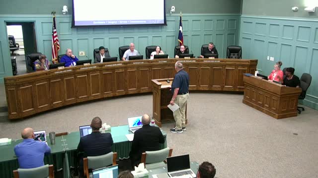 Cleburne honors Public Works foreman Andy Collins with All Star Award