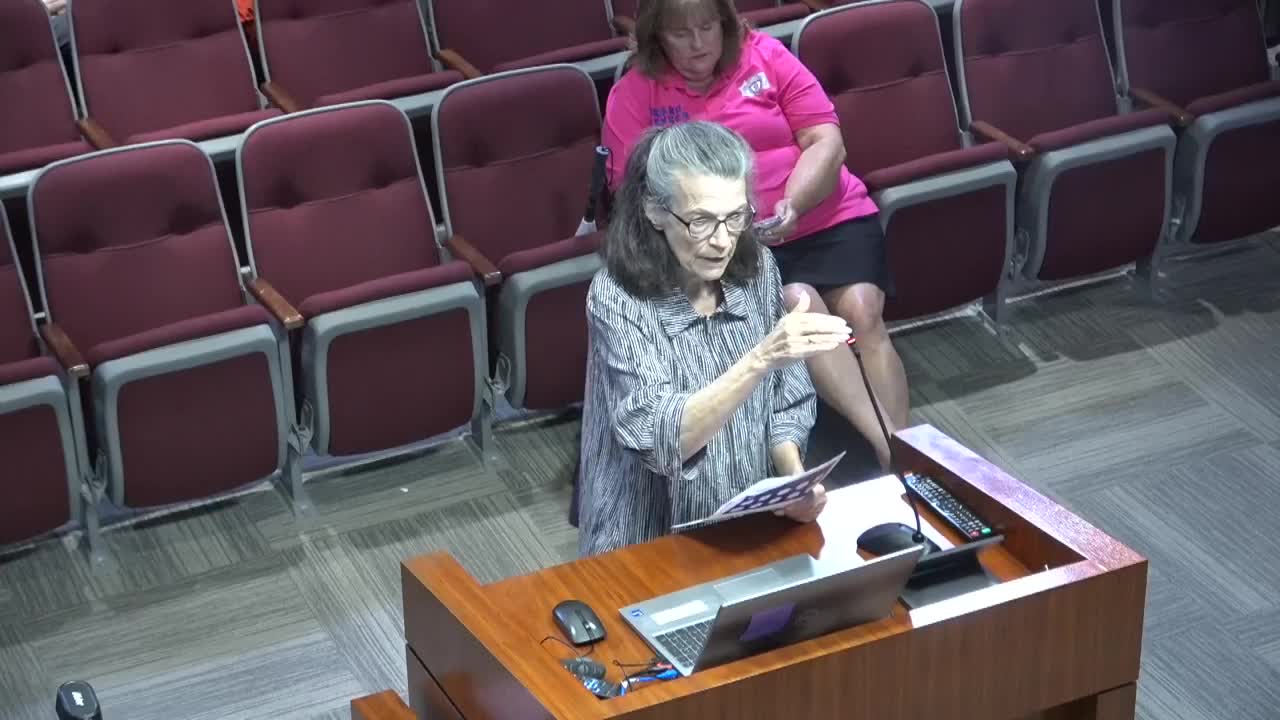 Residents express traffic concerns over proposed townhome development on Roan Circle