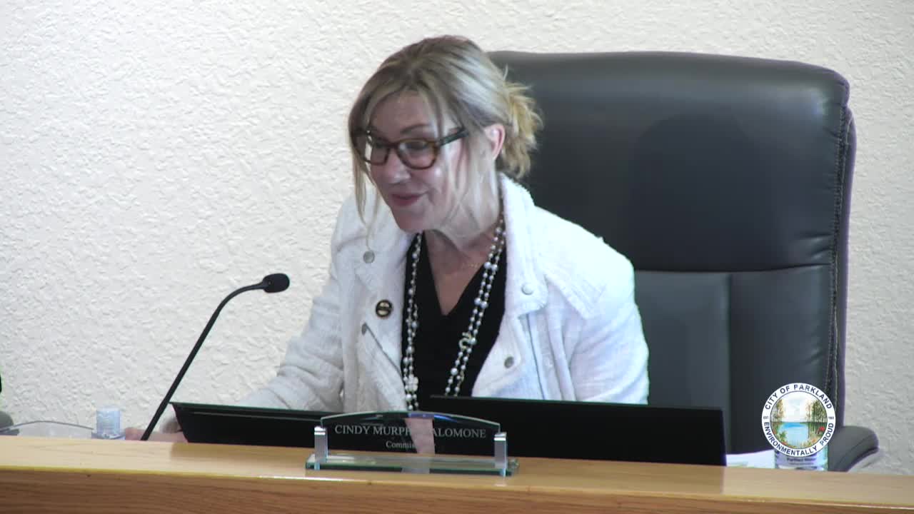 Parkland City Commission honors Parks and Recreation Month and mourns community losses