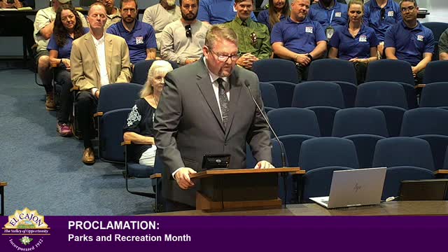 Elkhorn City Council celebrates Parks and Recreation Month with staff appreciation