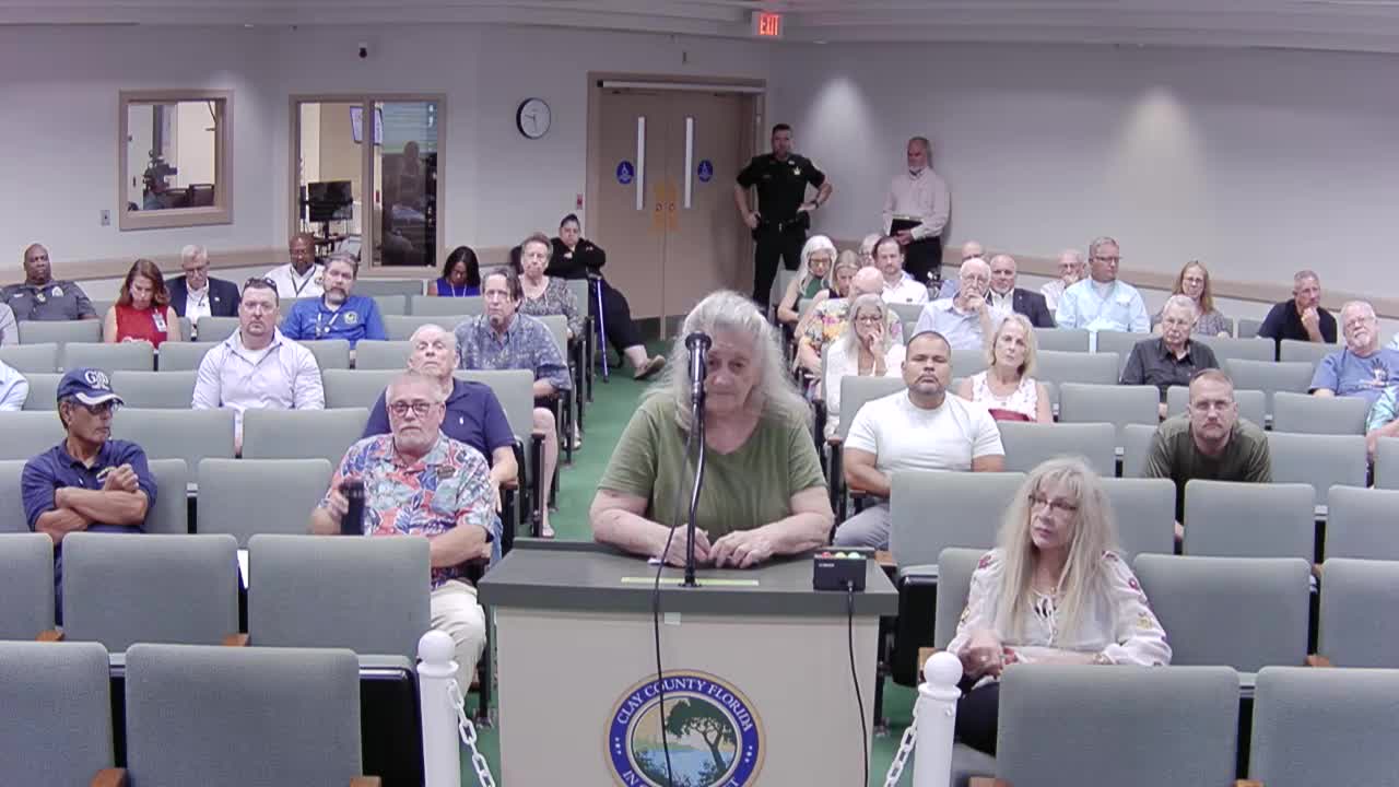 Residents oppose utility tax increase due to rising living costs in Clay County