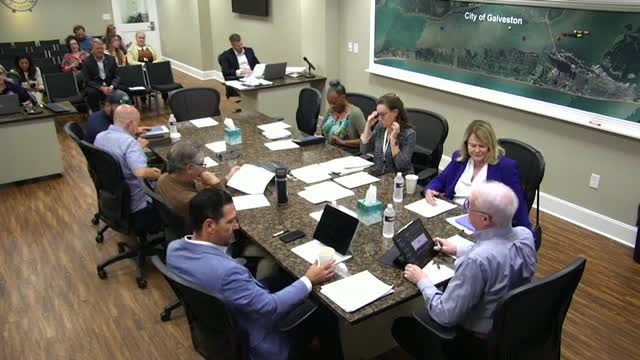 Galveston IDC Committee holds moment of silence for Hill Country flood victims