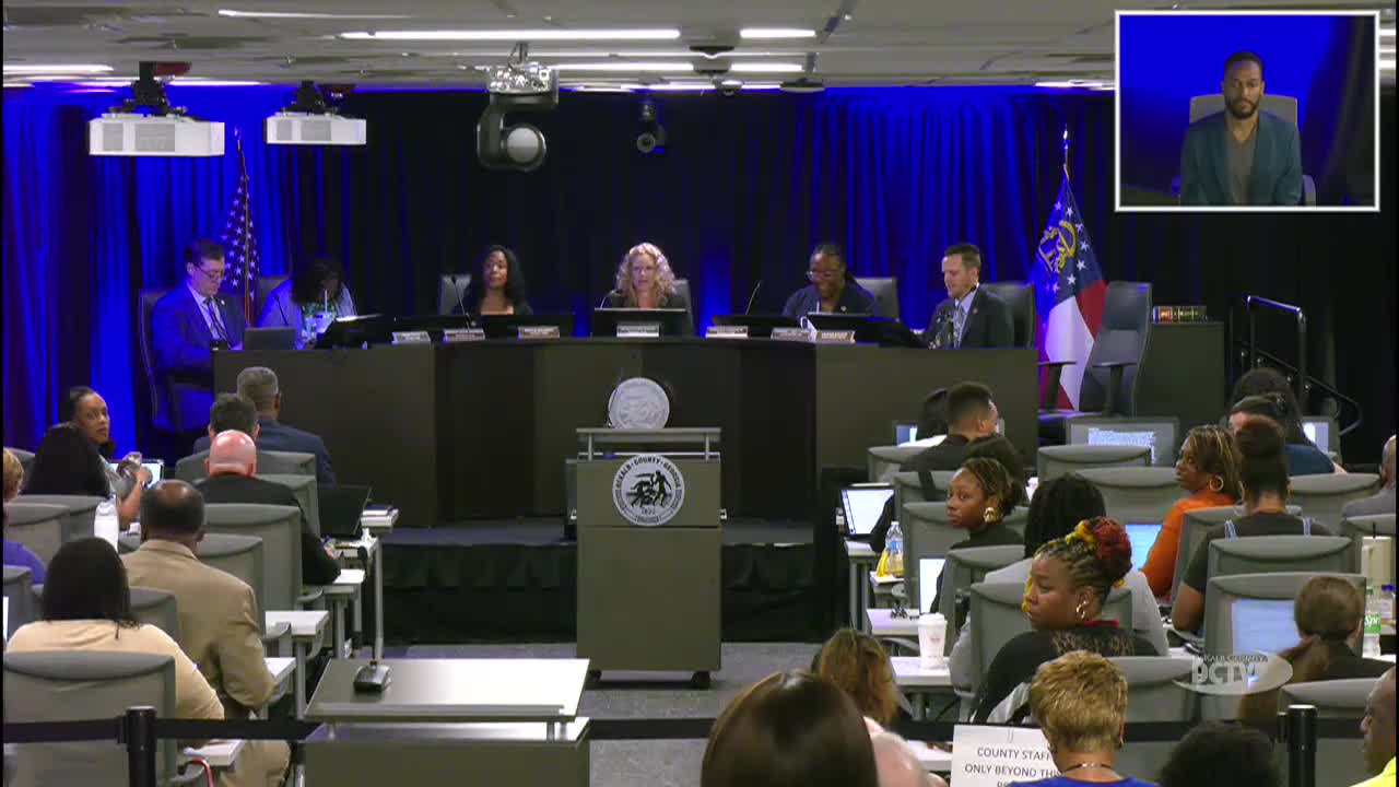 DeKalb Atlanta Senior Center advocates for new facility at county meeting