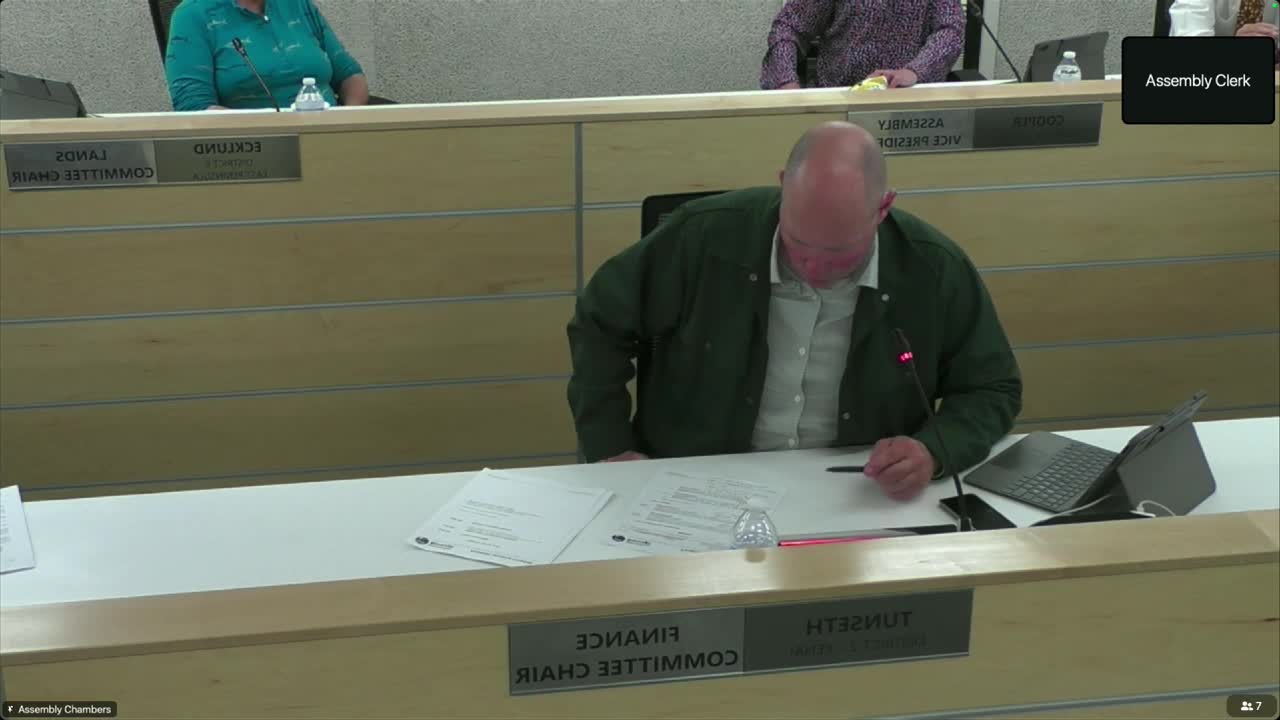 Vice President Cooper presents KPB tax amendment for voter approval