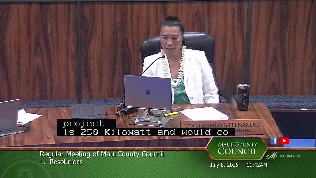 Molokai County initiates $21M solar carport project with community input