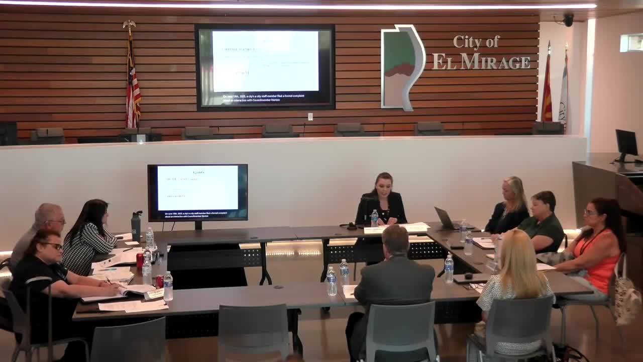 Mayor Hermosillo addresses complaints against Councilwoman McDaniel's behavior towards staff