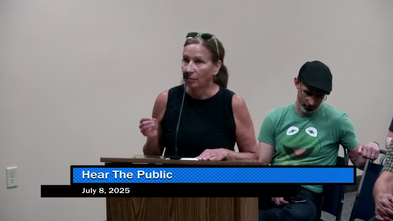 Residents express safety concerns over new apartment development on Bluestone Road