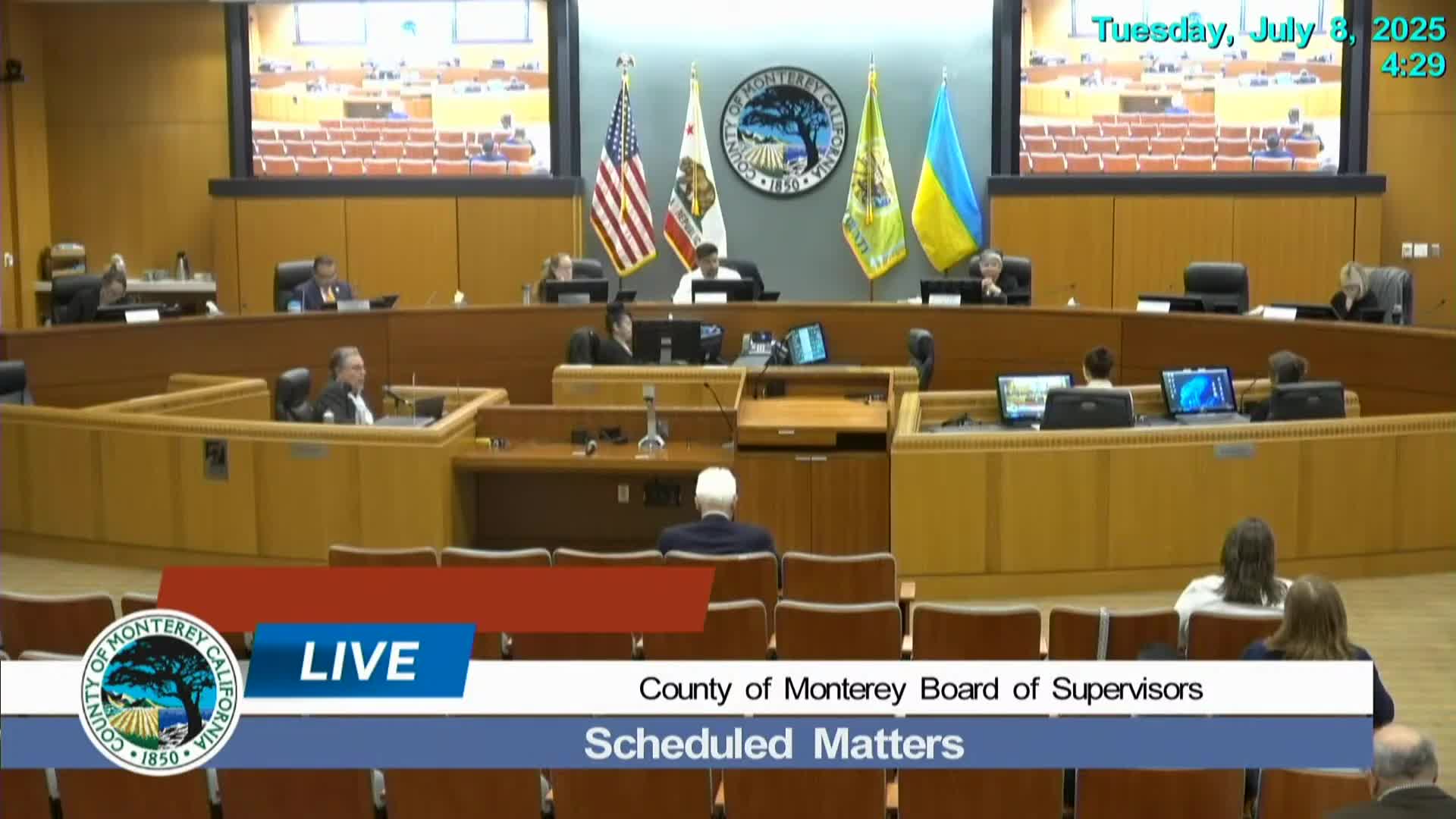Monterey County Board reviews environmental impact report for Carmel's Griffith project