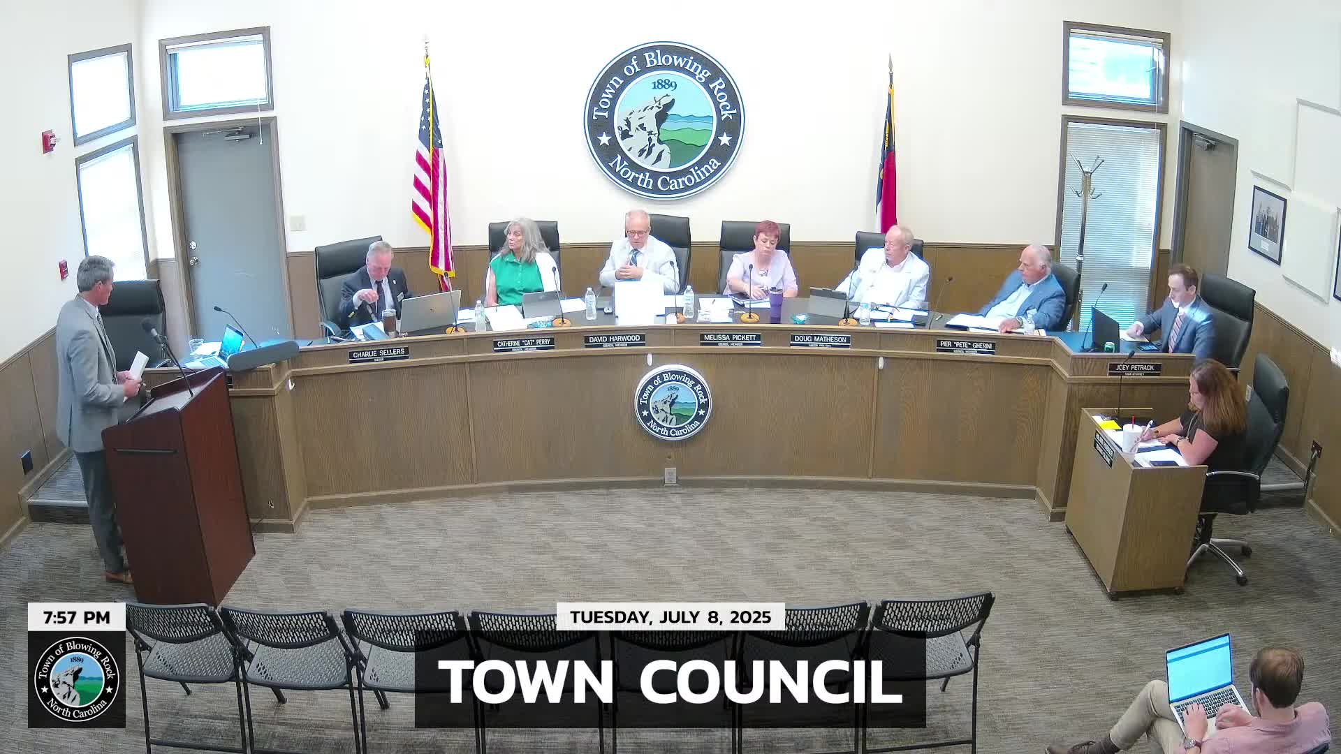 Town Council celebrates successful Fourth of July parade as Main Street paving progresses