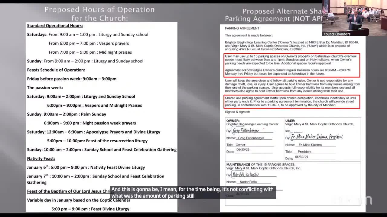 Council debates parking agreements for North Side development amid community concerns