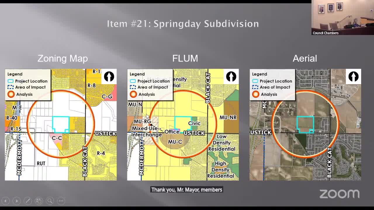 Ada County considers annexation and zoning for 170 new homes on Eustic Road