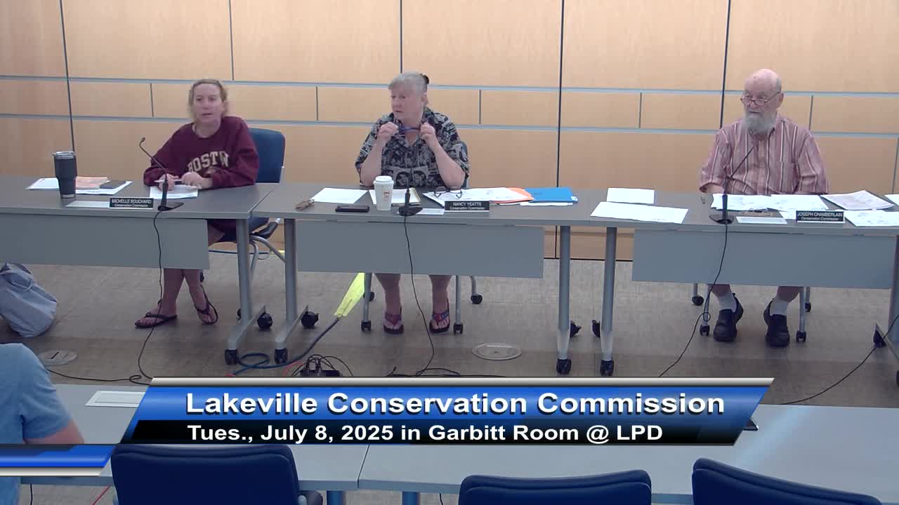 Lakeville Commission debates wetland buffer policy and development approval implications