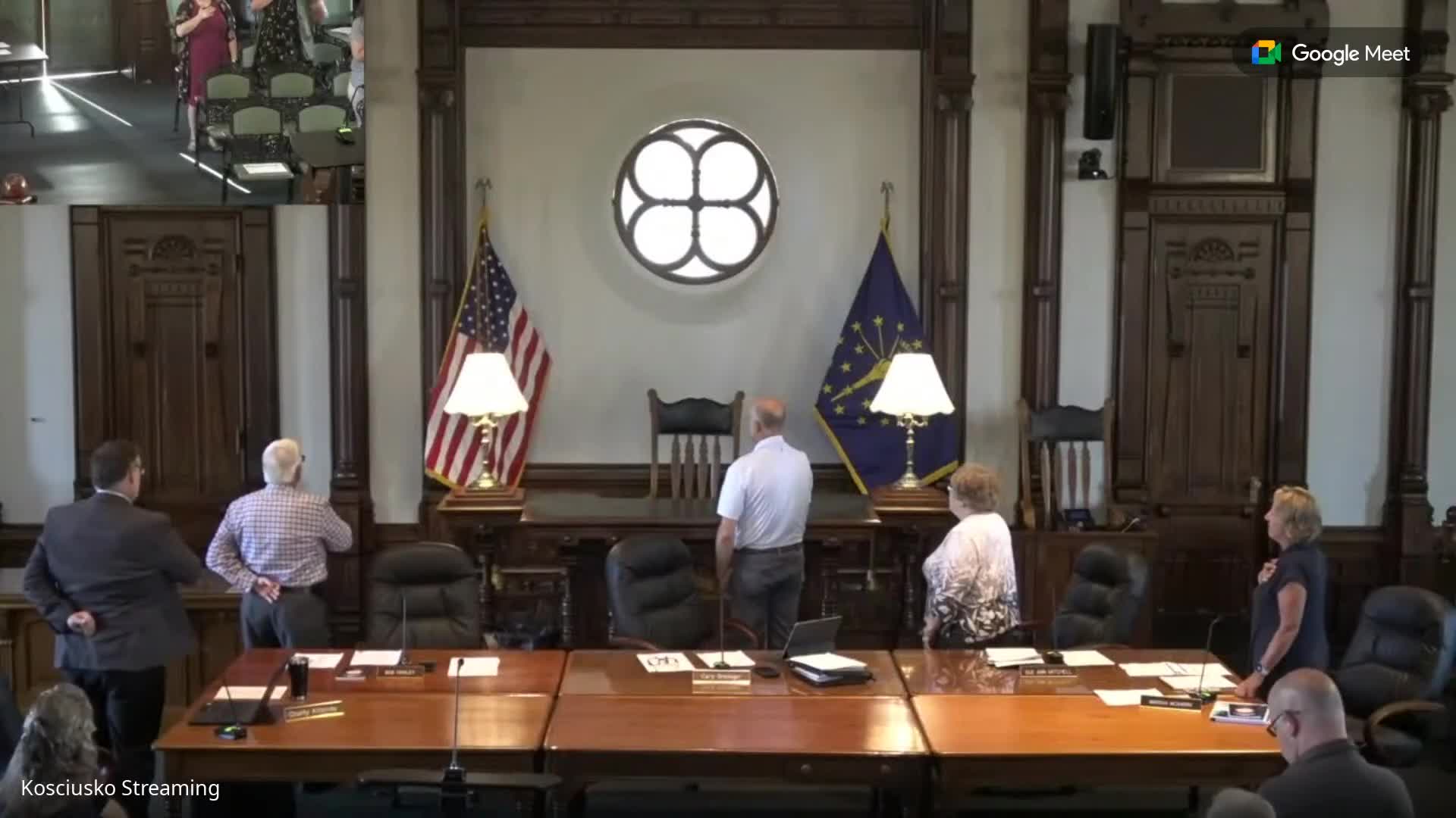 Kosciusko County honors WWII veteran Charlie Garner for outstanding service