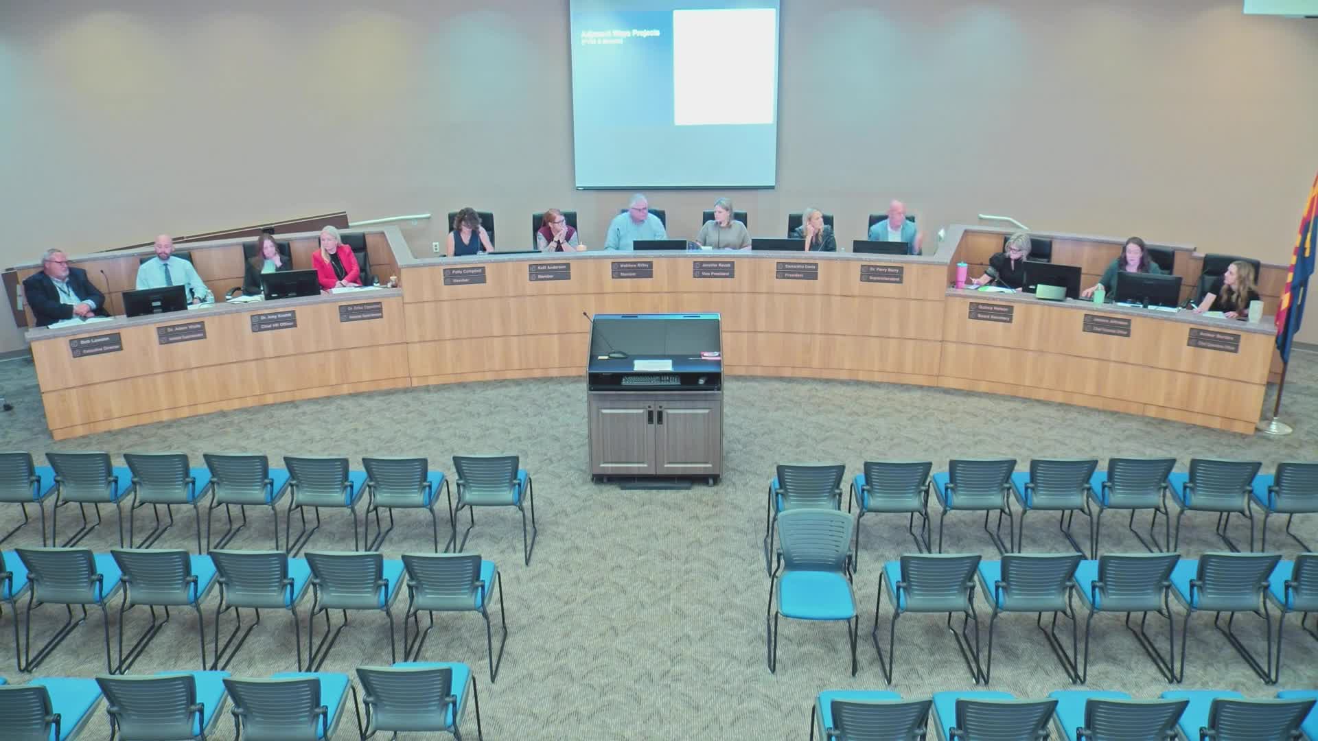 Board considers fiscal 26 budget with school construction and maintenance projects