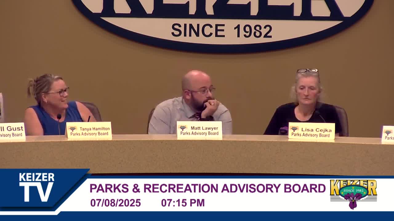 Parks Board debates park hours proposal amid noise concerns from neighbors