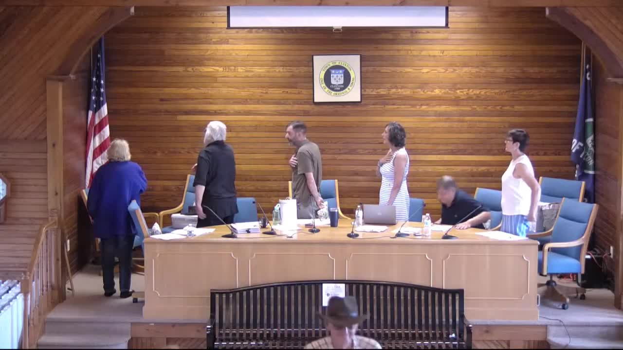 Public hearing opens on scheduled uses and Article 9 definitions