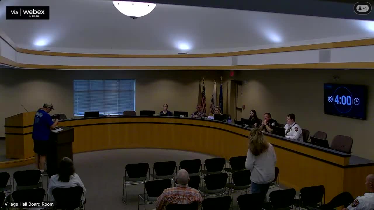 Residents urge committee not to site combined public‑safety building at Kinderberg Park