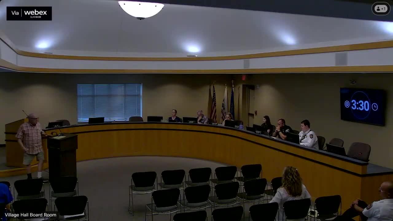 Residents press Germantown trustees on sirens, EMS regionalization and rising fees