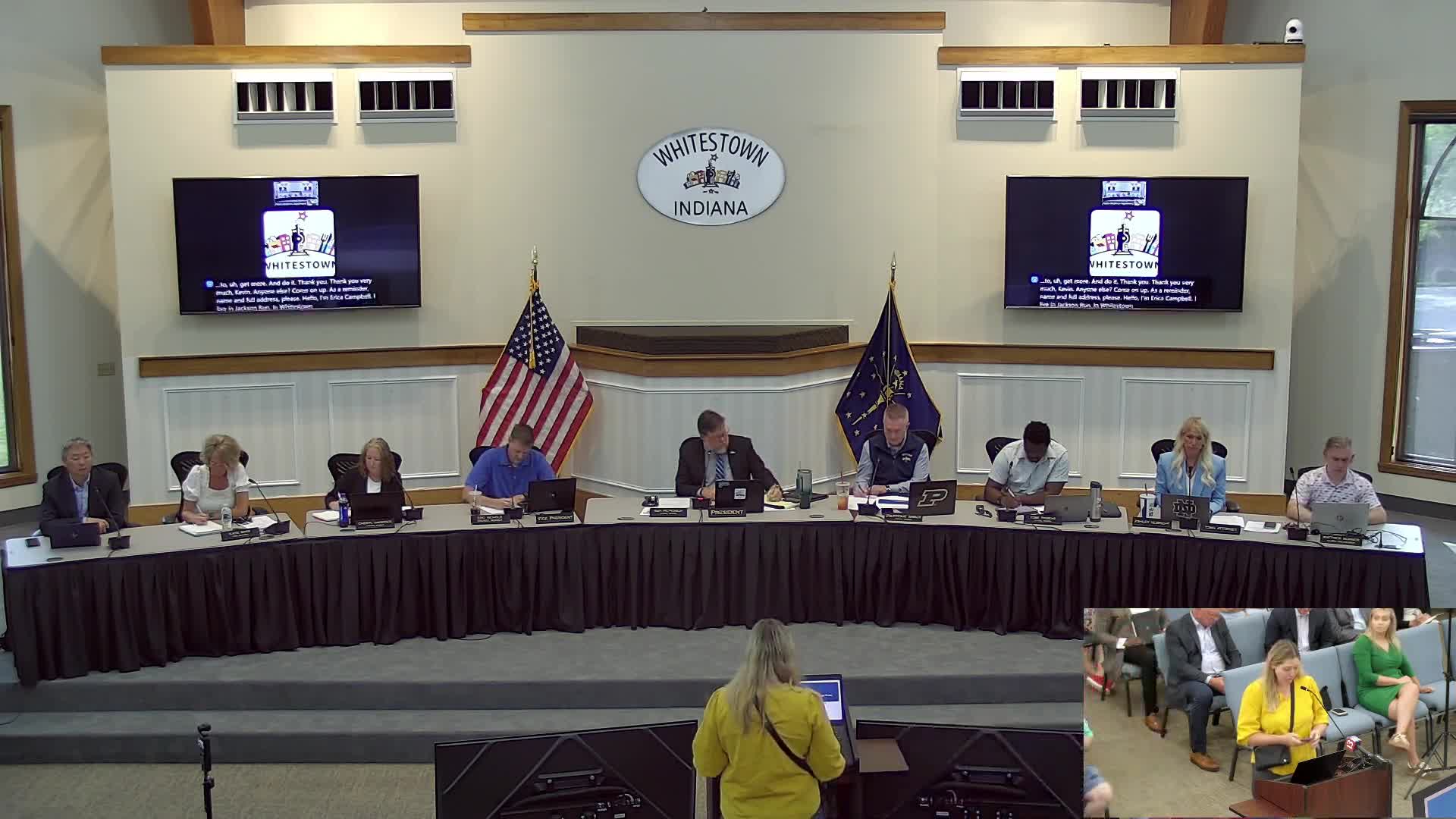 Whitestown residents voice concerns over utility rate increases amid town growth