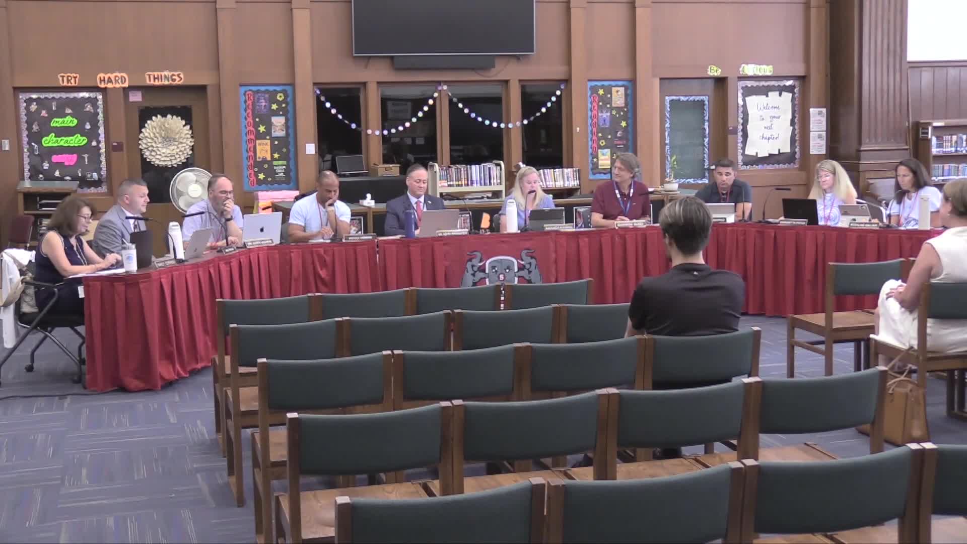 Somers School District Board establishes safety team and welcomes new members