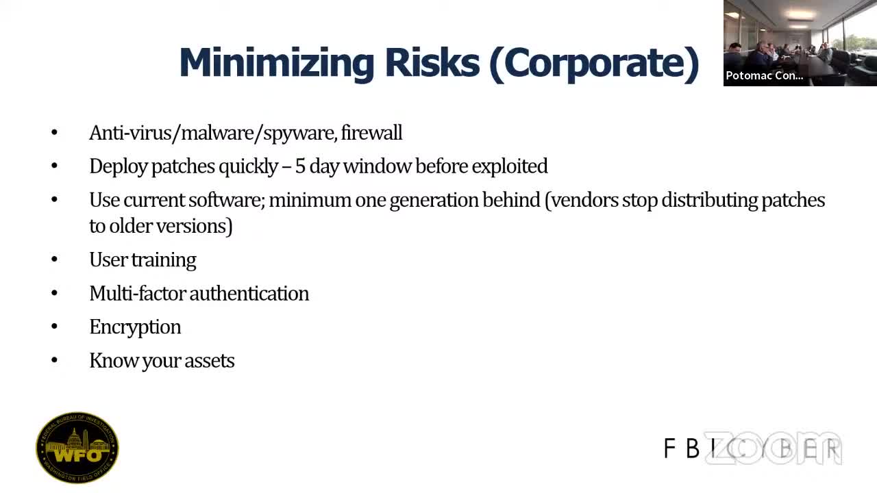 FBI emphasizes cybersecurity training and collaboration to mitigate cyber threats