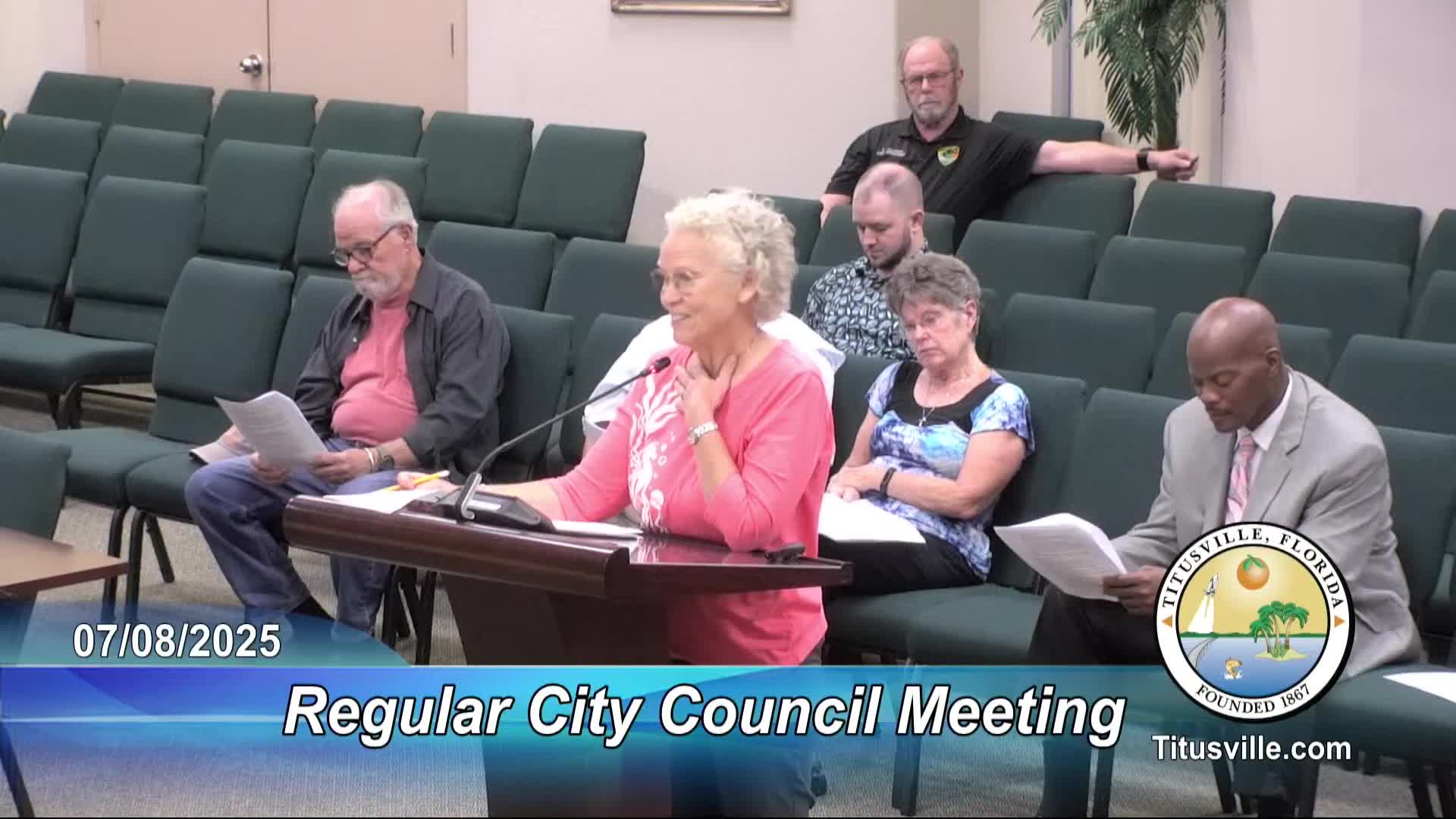 Titusville highlights Sandra Reller's success in securing $1.4M for lagoon projects