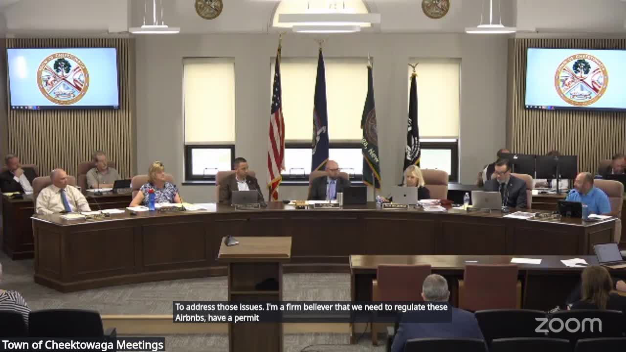 Cheektowaga Council seeks to regulate Airbnb with new permit structure