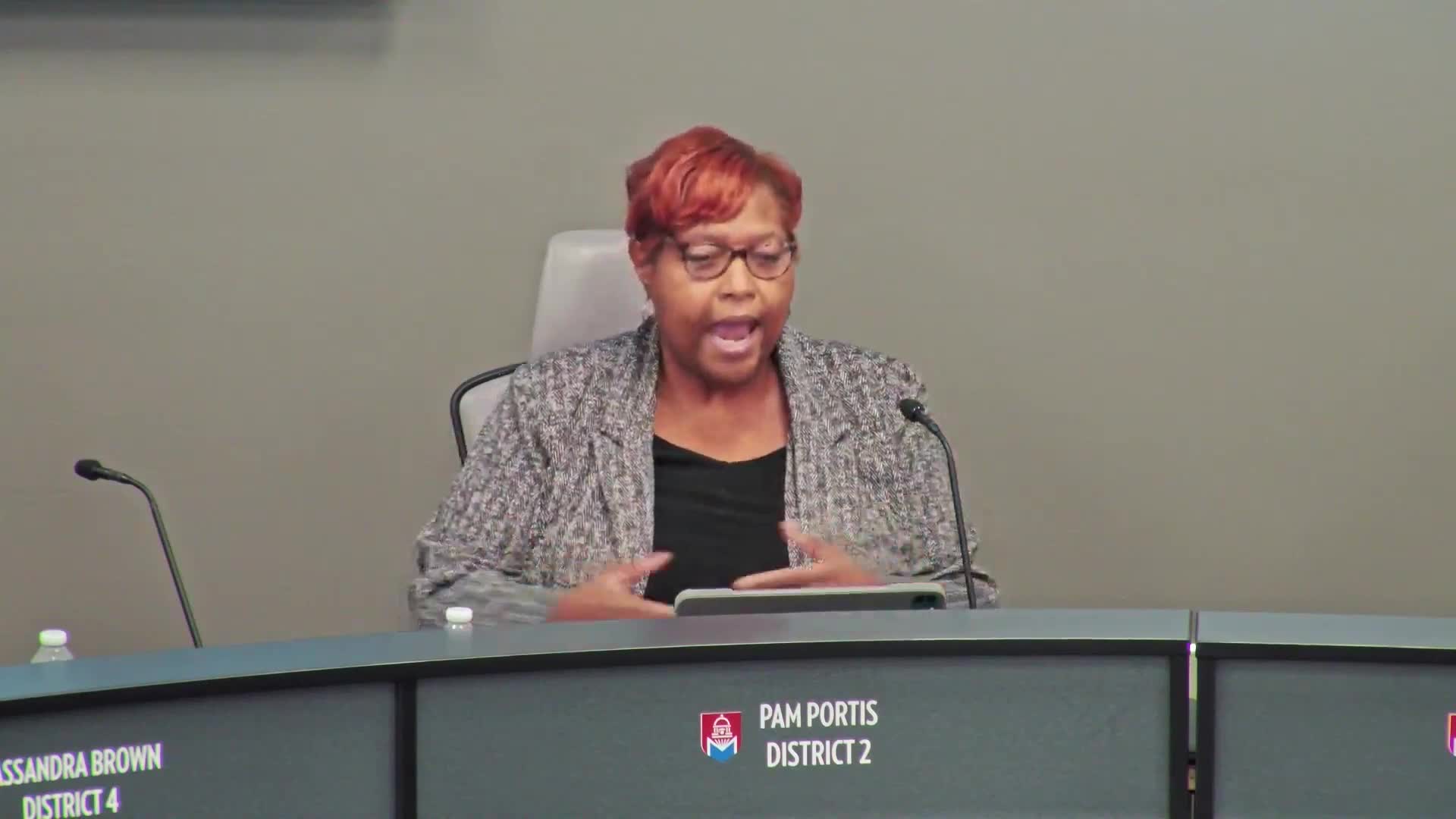 Montgomery County Board reviews financials and goals for educational improvements