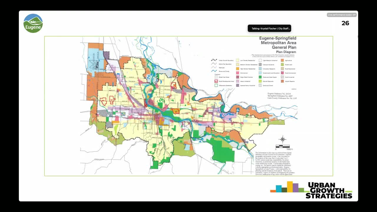 Eugene City Council unveils new detailed land use designation map for urban growth