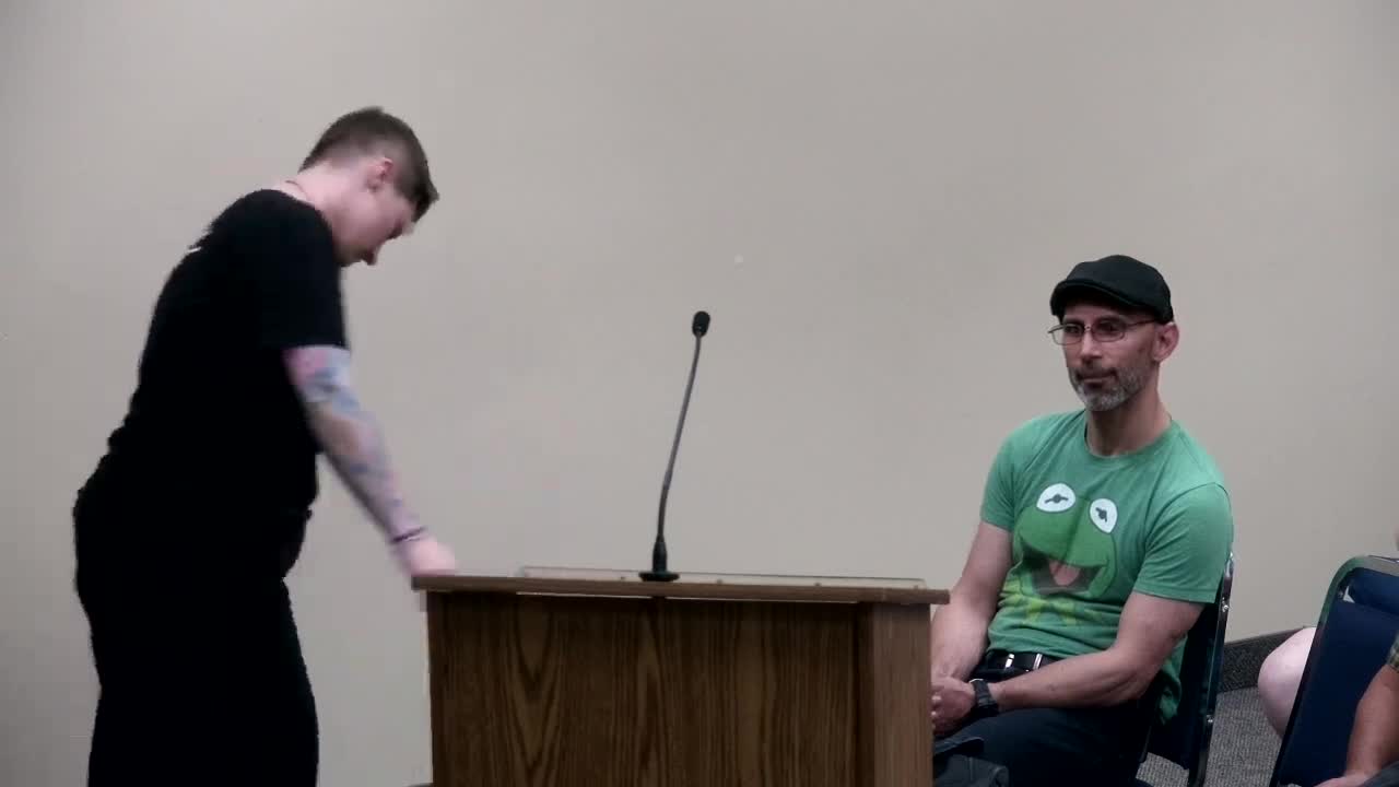 Resident Nicole Fusaro Marshall highlights safety concerns on Bluestone Drive in Kalispell