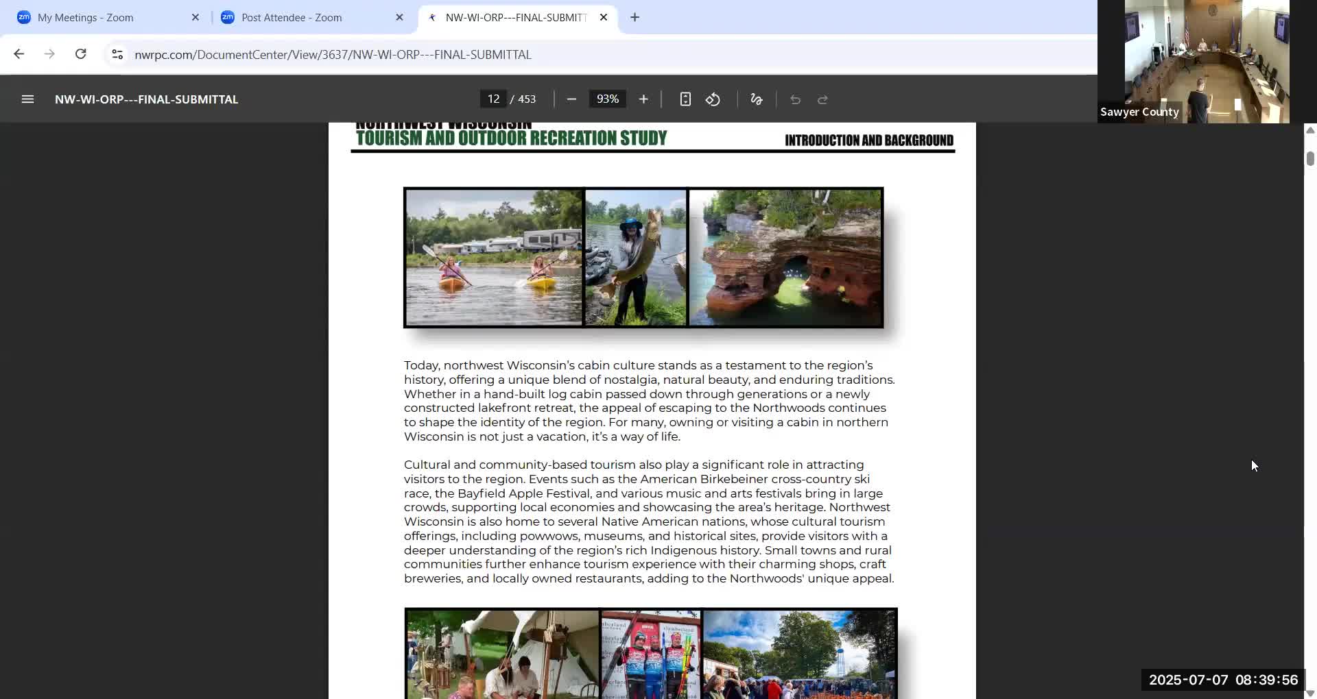 Report reveals influx of Illinois and Minnesota visitors to local events