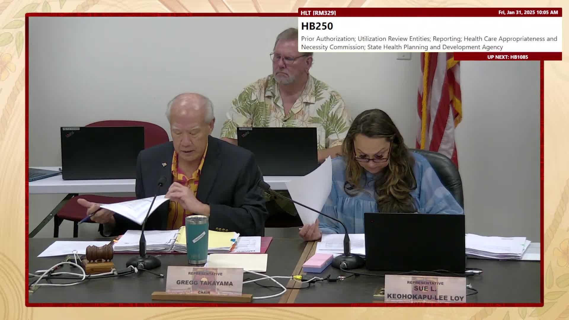 Doctor Jack Lewin advocates for HB 250 to reform Hawaii's prior authorization process
