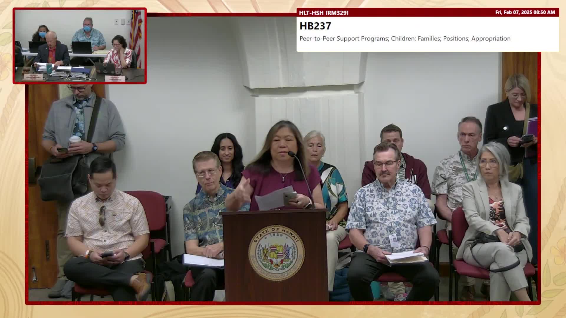 Lawmakers advance bill to fund peer‑to‑peer family support programs, recommend 2 FTE and $860,000/year in report language