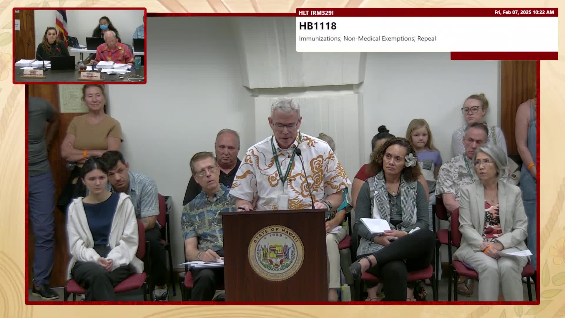 Hawaii lawmakers discuss controversial vaccine exemption bill amid public health concerns