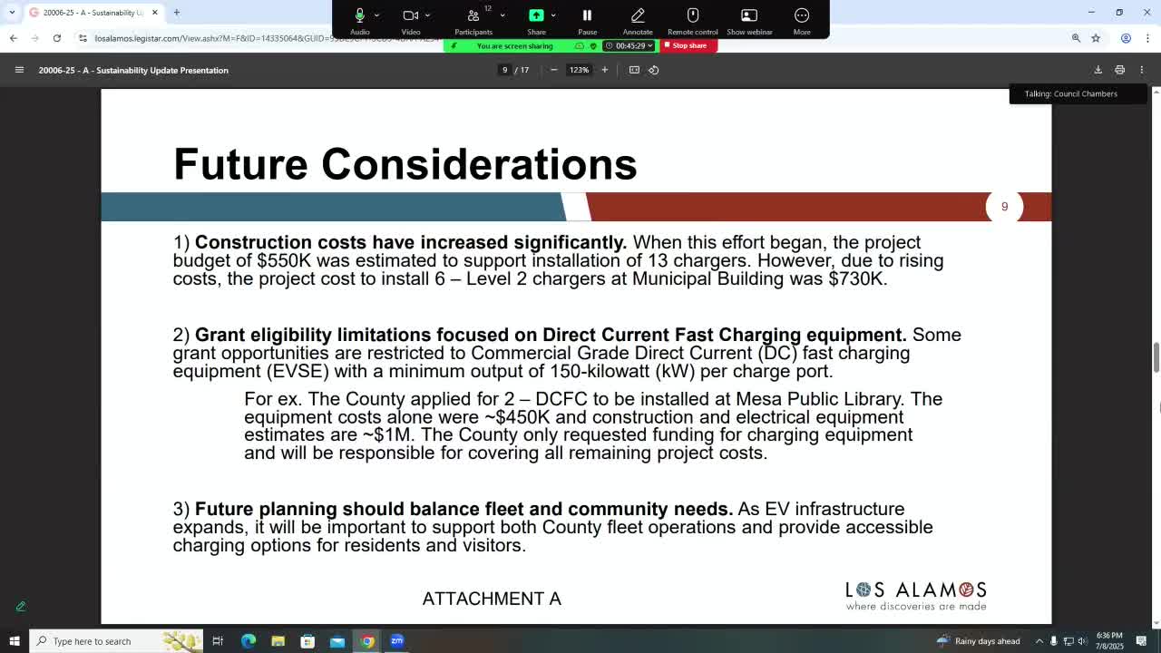 Los Alamos County outlines Climate Action Plan implementation and community outreach initiatives